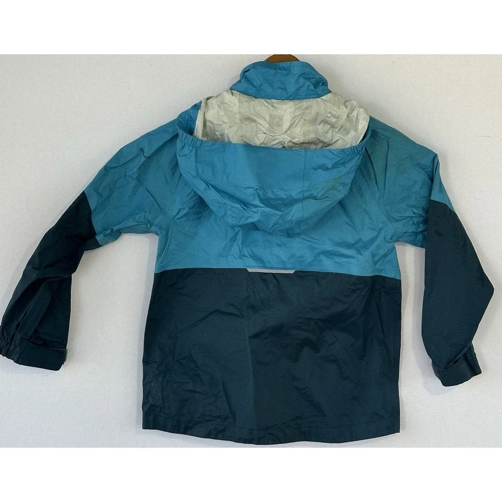 REI Waterproof Blue Rain Jacket Boy's Kid's XXS 4 / 5